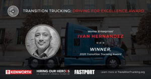 The 2020 Transition Trucking winner