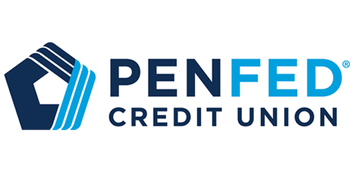 PenFed Credit Union blue and navy blue logo